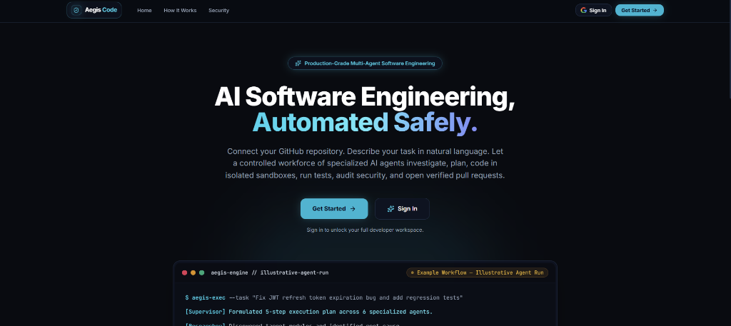 AegisCode preview